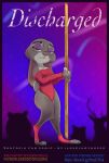  anthro clothing disney ears_down female fur group hi_res judy_hopps lagomorph leporid mammal marthasays multicolored_fur pivoted_ears pole rabbit silhouette solo_focus stripper_pole tight_clothing two_tone_fur unknown_species zootopia 