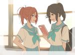  hibike!_euphonium kasaki_nozomi musshu nakagawa_natsuki seifuku 