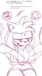  amy_rose anthro breasts comparing comparing_penis erection eulipotyphlan female group hedgehog hi_res humanoid_penis male male/female mammal miles_prower penis penis_size_difference pleasure_castle solo_focus sonic_(series) sonic_the_hedgehog 