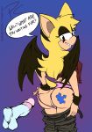  anthro anus balls butt chiropteran clothed clothing disembodied_penis duo erection fan_character female hi_res male mammal pants_down partially_clothed penis pleasure_castle pussy solo_focus sonic_(series) 