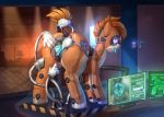  2019 absurd_res anus butt clitoris cutie_mark detailed_background dock english_text equid female feral hi_res inside kiva_(amazon) longinius mammal my_little_pony pussy solo spread_pussy spreading text tongue tongue_out vest_(artist) 