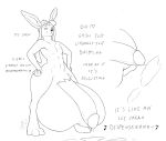  2019 anthro balls big_balls big_penis bodily_fluids digital_media_(artwork) eeveelution english_text free_art fur genital_fluids glaceon hi_res huge_balls humanoid_penis humor hyper hyper_balls hyper_penis jakethegoat male meme nintendo nude penis pok&eacute;mon pok&eacute;mon_(species) precum simple_background sketch smile solo text video_games 