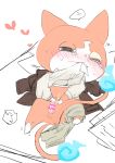  &lt;3 &lt;3_censor 2018 anthro censored erection felid feline hi_res jibanyan male mammal masturbation penile penile_masturbation penis solo video_games yo-kai_watch 終 