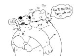  &lt;3 2019 4:3 anthro belly blush duo english_text eyes_closed hi_res hug hugging_from_behind male male/male mammal overweight overweight_male pkham73 simple_background text ursid 