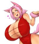  &lt;3 animal_humanoid big_breasts breasts cleavage clothed clothing collar female huge_breasts humanoid naruto naruto_(series) pinkkoffin sakura_haruno 