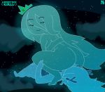  2019 absurd_res adventure_time butt cartoon_network digital_media_(artwork) facesitting female from_behind_position ghost ghost_princess hair hi_res humanoid humanoid_on_humanoid long_hair naughty_face not_furry oral sex somescrub spirit 