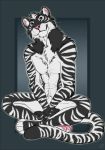  animal_genitalia felid fully_sheathed hi_res male mammal nude pantherine patrikthedog sheath solo tiger 