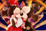  2019 anthro black_nose clothing disney dress duo eyes_closed female gloves handwear hi_res kissing male male/female mammal mickey_mouse minnie_mouse mouse murid murine ni_ngis open_mouth rodent suit 