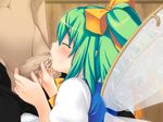  bui112cr censored closed_eyes cum cum_in_mouth dai-chan_to_issho! daiyousei fellatio game_cg green_hair mosaic_censoring oral penis short_hair side_ponytail solo_focus touhou wings 