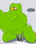  ahegao anal anal_penetration anthro anthro_penetrated avian bird bodily_fluids chromamorph cum duo_(duolingo) duolingo genital_fluids hi_res human human_on_anthro human_penetrating human_penetrating_anthro interspecies looking_pleasured male male/male mammal mascot owl penetration penis sex size_difference small_dom_big_sub text 