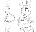  2019 :3 absurd_res anthro belly big_breasts breast_expansion breasts clothed clothing digital_media_(artwork) disney expansion female fully_clothed fur hi_res huge_breasts judy_hopps lagomorph leporid male male/female mammal navel open_mouth penis police_uniform rabbit sex short_stack simple_background solo somescrub titfuck titfuck_under_clothes uniform voluptuous white_background zootopia 