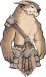  anthro armor felid feline felis horn jam_(artist) male mammal muscular tetton 