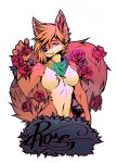  2019 5_fingers angiewolf anthro breasts canid canine digital_media_(artwork) featureless_breasts female fingers fox fur hair mammal orange_fur orange_hair smile solo 