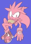 anthro boots clothing eulipotyphlan eyewear floating footwear goggles hedgehog male mammal purple_background sikai silver_the_hedgehog simple_background solo sonic_(series) 