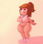  animal_humanoid anormaluser big_breasts bottomless breasts cartoon_network clothed clothing eileen_roberts eulipotyphlan eulipotyphlan_humanoid female humanoid mammal mammal_humanoid mole_humanoid nipple_outline pussy regular_show slightly_chubby 