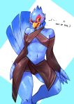  2019 absurd_res agitype01 anthro avian english_text falco_lombardi front_view hi_res male nintendo simple_background solo standing star_fox text video_games 