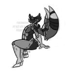  ambient_crustacean ambient_sealife anthro arthropod breasts claws clothing crab crustacean decapoda digital_media_(artwork) feet female looking_at_viewer malacostracan marine nicnak044 nipples nude pose scarf smile solo 