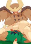  2019 absurd_res avian beak bird decidueye duo female female/female feral feral_on_feral hi_res nintendo noctowl pok&eacute;mon pok&eacute;mon_(species) pussy sex simple_background tribadism type vaginal video_games wings 