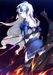  armor fate/grand_order jeanne_d&#039;arc jeanne_d&#039;arc_(alter)_(fate) sword thighhighs virtu.al 