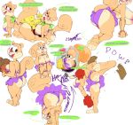  anthro balls bent_over big_breasts big_butt blush breasts brown_fur buckteeth butt clothed clothing dialogue duo english_text female female_focus fur goat-head hi_res kneeling looking_back lying male male/female mammal nickelodeon nipples open_mouth penis pussy rodent sandy_cheeks sciurid simple_background smile solo_focus spongebob_squarepants standing teeth text thick_thighs tongue tree_squirrel vein white_background wide_hips 