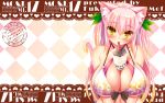  animal_ears bikini_top breast_hold catgirl erect_nipples original shia_flatpaddy swimsuit syroh tail 