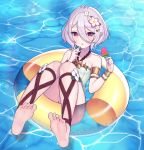  chocho_q feet kokkoro pointy_ears princess_connect!_re:dive swimsuits wet 