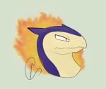  icon nintendo pok&eacute;mon pok&eacute;mon_(species) simple_background tagme typhlosion vagoncho video_games 