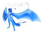 2019 animal_humanoid breasts colored featureless_crotch female gargoyle hi_res horn humanoid looking_at_viewer membrane_(anatomy) membranous_wings navel nipples nude scalie scalie_humanoid signature solo standing taoz wings 