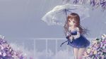  cleavage danby_merong dress tagme umbrella 