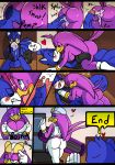  anthro anthro_on_anthro avian big_butt bird bodily_fluids breasts butt comic cum duo female genital_fluids hi_res male male/female penetration sex sonic_(series) sonic_riders taillove_(artist) wave_the_swallow 
