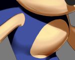  5:4 anthro blue_fur close-up eulipotyphlan fur grey_background hedgehog kalk427 male mammal simple_background solo sonic_(series) sonic_the_hedgehog 