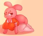  anais_watterson anormaluser big_breasts bottomless breasts cartoon_network clothed clothing nipple_outline the_amazing_world_of_gumball 