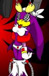  accessory anthro avian beak chaoscroc clothing collar feathers female gloves handwear headband hypnosis machine mind_control panties purple_feathers restrained sonic_(series) sonic_riders submissive submissive_female underwear undressing wave_the_swallow 