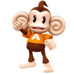  1:1 absurd_res aiai alpha_channel anthro clothing haplorhine hi_res mammal monkey nibroc-rock primate shirt simple_background super_monkey_ball topwear transparent_background 