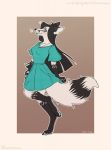  canid canine clothed clothing female fox hair hi_res invalid_color lostgoose mammal solo 