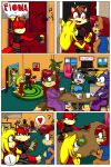  absurd_res bernadette_hedgehog clothed clothing comic female hi_res lupe_the_wolf rosemary_prower sally_acorn sonic_(series) tinydevilhorns tinydevilhorns_(artist) zooey_the_fox 
