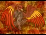  4:3 avian blush female feral gryphon hi_res icy-marth pussy slit solo 