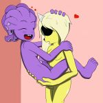  1:1 adventure_time animal_humanoid anthro balls breasts bronwyn canid canine cartoon_network duo fur gata_(adventure_time) hi_res humanoid intersex intersex/intersex interspecies kamikiller mammal mammal_humanoid nipples nude penis sex smile 