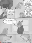  absurd_res canid canine comic disney female fox hi_res judy_hopps lagomorph leporid male mammal nick_wilde rabbit text the_gory_saint zootopia 