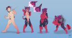  &lt;3 &lt;3_eyes 2019 anthro balls big_breasts blush breast_growth breasts canid canine clenched_teeth demon duo female from_behind_position gender_transformation hair hi_res hooves horn human human_to_anthro leash male mammal mtf_transformation navel nipples nude open_mouth penis phallusbro pink_hair pink_sclera pussy pyruvic sequence sex simple_background snout solo_focus spade_tail species_transformation standing teeth tongue tongue_out transformation 