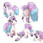  1:1 2019 absurd_res ambiguous_gender digital_media_(artwork) equid galarian_ponyta hair hi_res horn long_hair mammal multicolored_hair nintendo pok&eacute;mon pok&eacute;mon_(species) regional_variant video_games zigrock001 