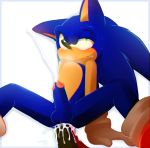  anthro balls bodily_fluids cum eulipotyphlan fucked_silly genital_fluids hedgehog hi_res humanoid_penis jayaero male male/male mammal penis shadow_the_hedgehog sonic_(series) sonic_the_hedgehog 