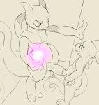  2019 absurd_res animal_genitalia animal_penis anthro backsash balls big_penis bodily_fluids butt claws digital_media_(artwork) duo erection hi_res imminent_sex knot legendary_pok&eacute;mon male male/male mammal master_ball mewtwo nintendo nude open_mouth penis pok&eacute;ball pok&eacute;mon pok&eacute;mon_(species) reptile scalie simple_background size_difference sketch smile standing sweat teeth vein video_games 
