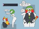  angry braixen carrying clothing female gardevoir hi_res nintendo oofrowdy pok&eacute;mon pok&eacute;mon_(species) short_stack size_difference thick_thighs thong video_games 