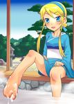  barefoot cum cum_on_body cum_on_feet cum_on_lower_body feet foot heroman lina_davis meow_(nekodenki) pixiv_thumbnail resized toes 