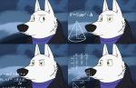  anthro canid canine canis clothed clothing disney fur gary_(zootopia) hi_res male mammal math meme sequence shirt simple_background skunkbutt_(artist) solo topwear white_body white_fur wolf yellow_eyes zootopia 