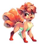  alpha_channel ambiguous_gender canid canine feral fur jeniak mammal multi_tail nintendo paws pok&eacute;mon pok&eacute;mon_(species) red_eyes simple_background smile solo tongue tongue_out transparent_background video_games vulpix young 