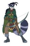  archer arrow bow kylar_mclaughlin mammal procyonid raccoon ranger skidd uberquest webcomic 