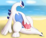  2019 anal anal_masturbation anal_penetration autopenetration bodily_fluids cum cum_inside digital_media_(artwork) genital_fluids hi_res legendary_pok&eacute;mon lugia male masturbation nintendo pandashorts penetration penis pok&eacute;mon pok&eacute;mon_(species) solo thick_thighs tongue video_games 