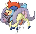  anal anal_penetration animal_genitalia animal_penis arbok bodily_fluids cum cum_in_ass cum_inside cum_while_penetrated equid equine equine_penis genital_fluids keldeo legendary_pok&eacute;mon male male/male mammal nintendo penetration penis pok&eacute;mon pok&eacute;mon_(species) queenkami sex video_games 